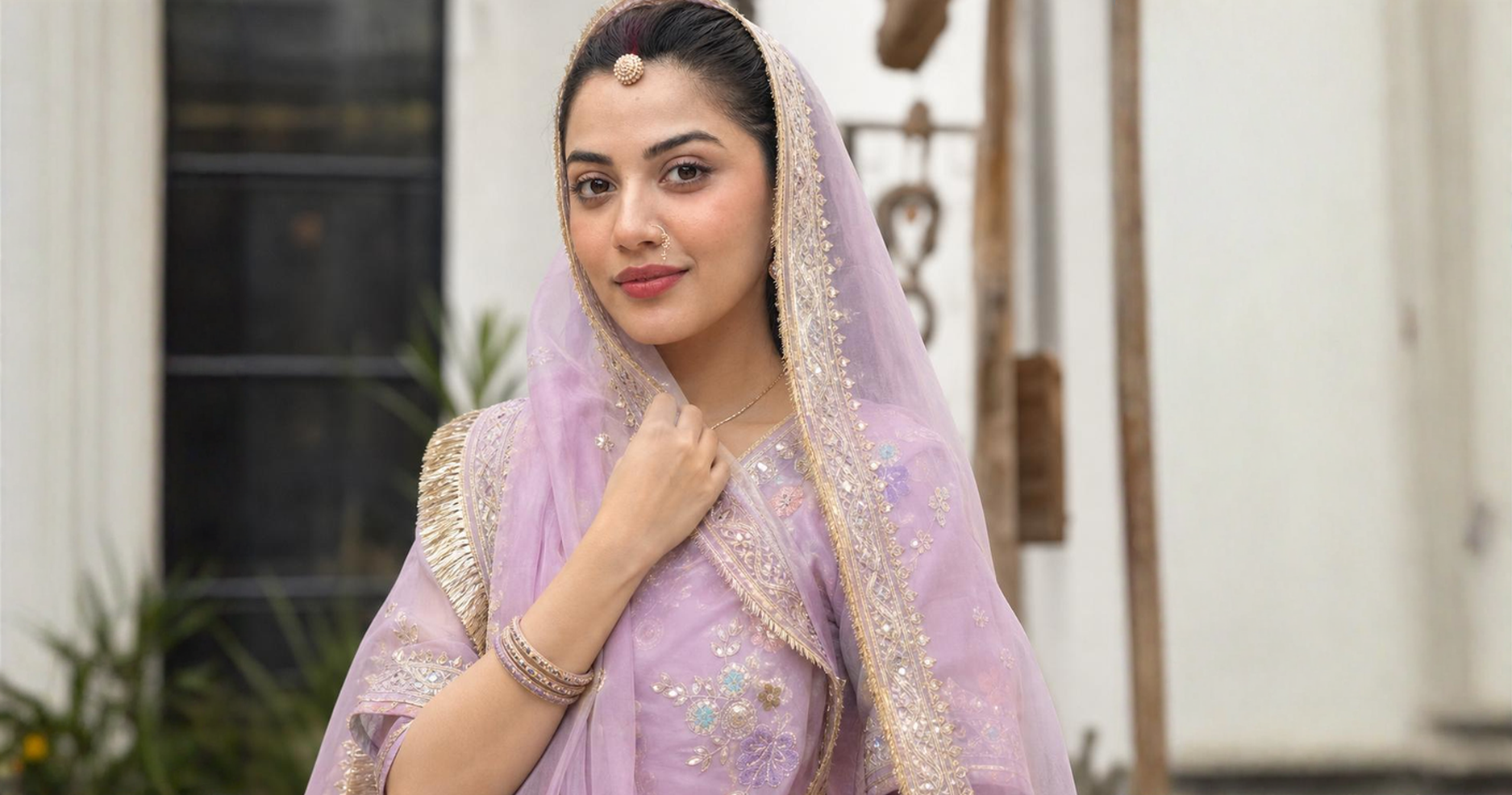 Rajputi bridal poshak editorial